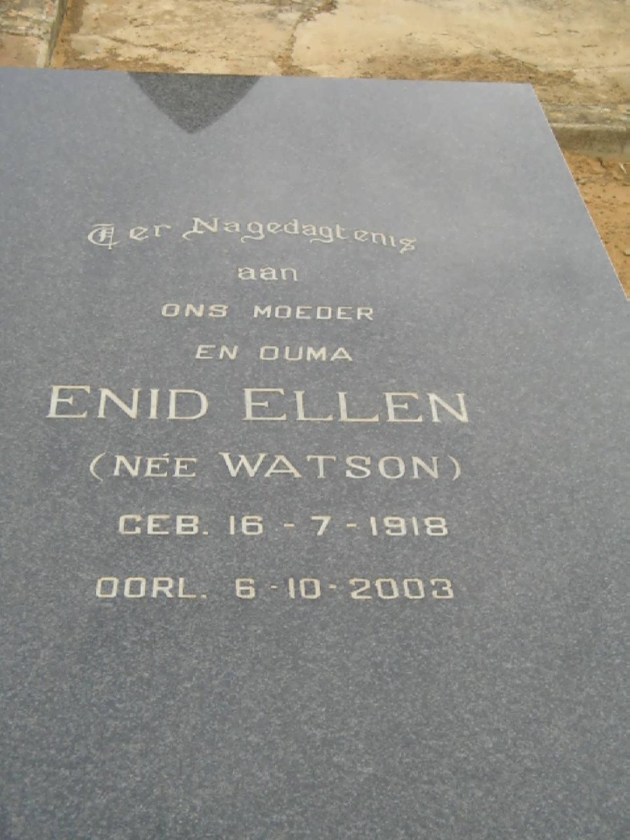 FERREIRA George Martinus 1917-2001 &amp; Enid Ellen WATSON 1918-2003 :: FERREIRA Andre Hercules 1947-2006