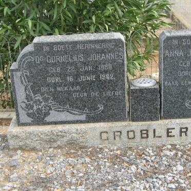 GROBLER Cornelius Johannes 1880-1962 &amp; Anna Jacoba FOURIE 1883-1957 _1