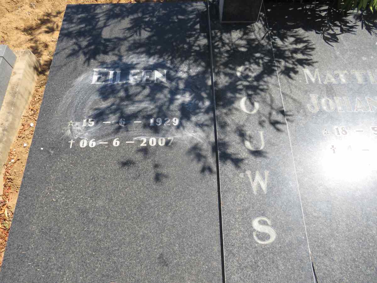 GOUWS Matthys Johannes 1922-1995 & Eileen 1929-2007_1