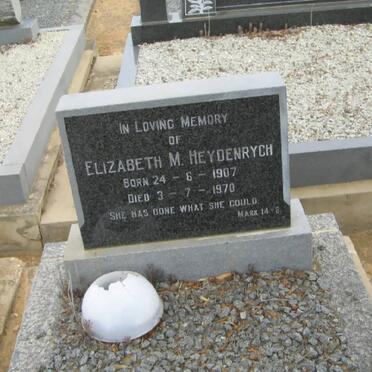 HEYDENRYCH Elizabeth M. 1907-1970