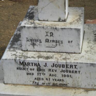 JOUBERT Martha J. -1901 