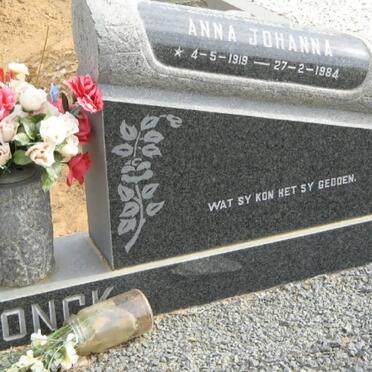JONCK George 1915-1977 & Anna Johanna 1919-1984 _2