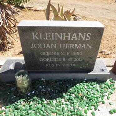 KLEINHANS Johan Herman 1950-2012