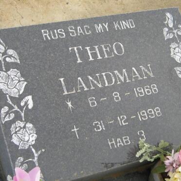 LANDMAN Theo 1968-1998