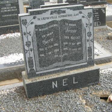 NEL Gerrie 1884-1963 &amp; Jessie KEEVY 1883-1971