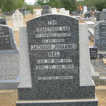 NEL Jacobus Johannes 1877-1959