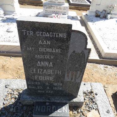 NORDEN Anna Elizabeth FOURIE 1858-1926