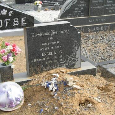 OELOFSE Engela G. geb BARNARD 1914-2004