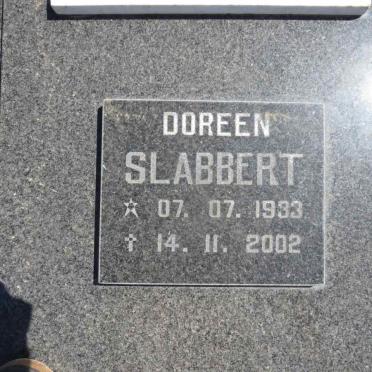 SLABBERT Doreen 1933-2002