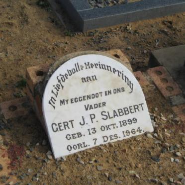 SLABBERT Gert J.P. 1899-1964