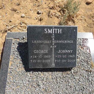 SMITH George 1960-2009 :: SMITH Johnny 1963-2009