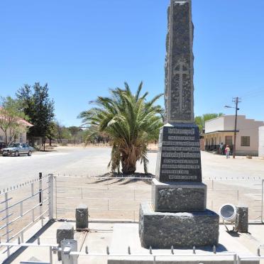 Eastern Cape, JANSENVILLE, World War Memorial