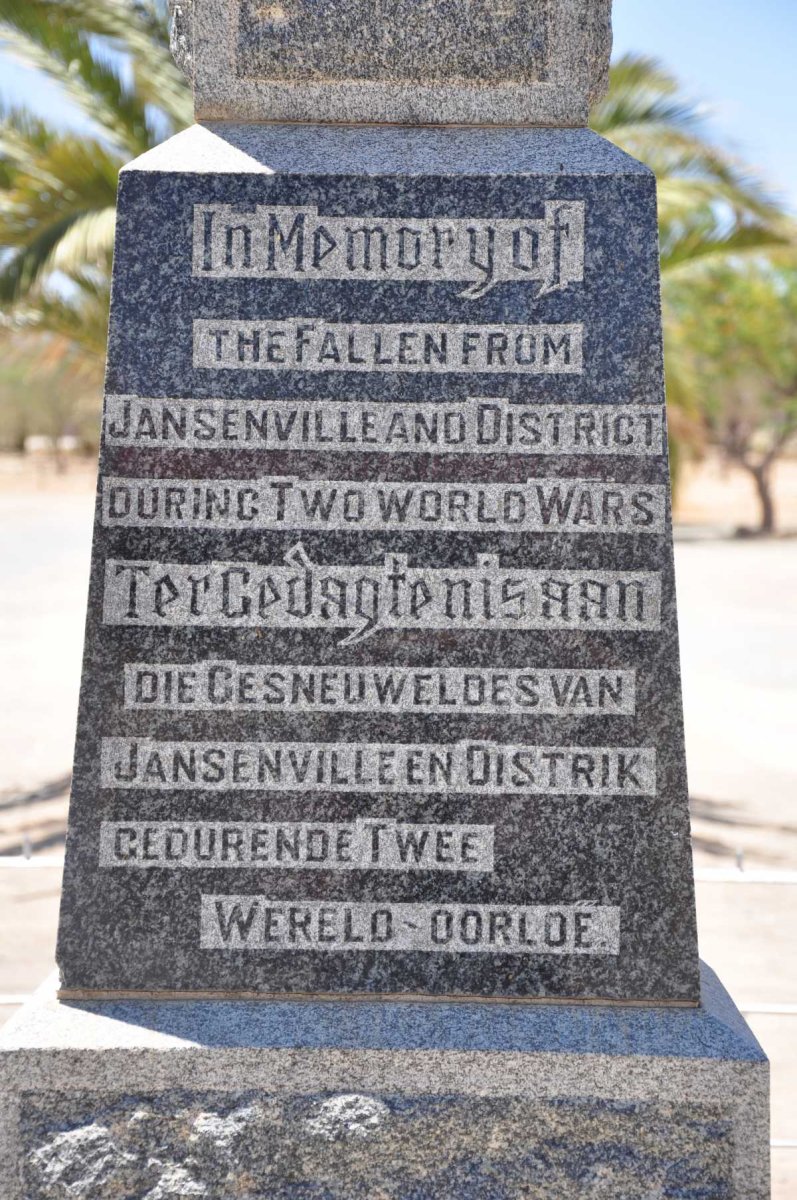 3. Memorial: World War I & II