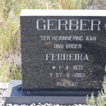 GERBER Ferreira 1932-1983