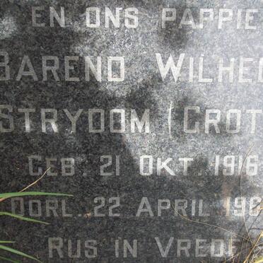 STRYDOM Barend Wilhelm 1916-1968