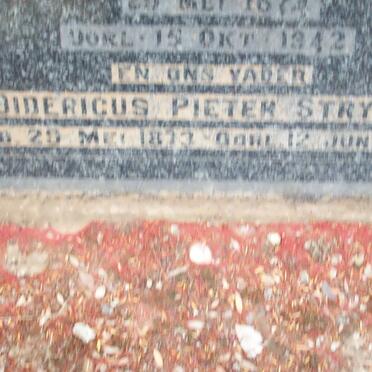 STRYDOM Didericus Pieter 1873-1955