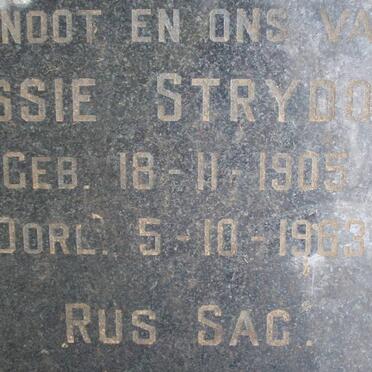 STRYDOM Assie 1905-1983