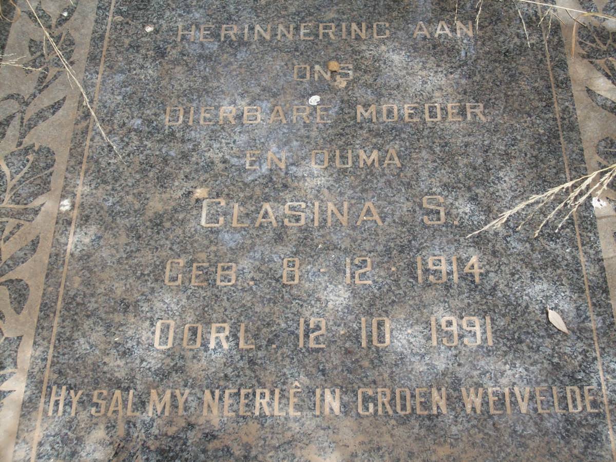 STRYDOM Clasina S. 1914-1991