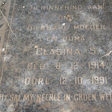 STRYDOM Clasina S. 1914-1991