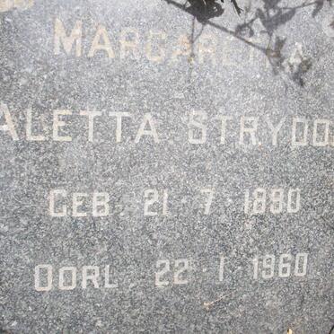 STRYDOM Margaretha Aletta 1890-1960