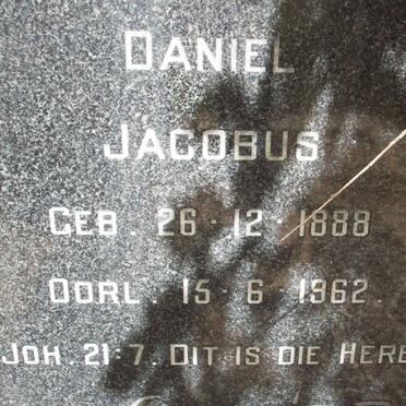 STRYDOM Daniel Jacobus 1888-1962 &amp; Magdalena Josina STRYDOM 1893-1963