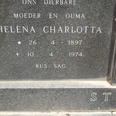 STRYDOM Johannes Jurie 1895-1972 &amp; Helena Charlotta 1897-1974