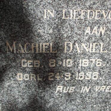 VOSLOO Machiel Daniel 1876-1956