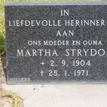 STRYDOM Martha 1904-1971