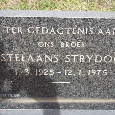 STRYDOM Stefaans 1925-1975