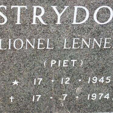 STRYDOM Lionel Lennerd 1945-1974