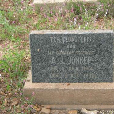 JONKER A.J. 18?4-1939
