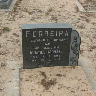 FERREIRA Ignatius Michael 1946-1965