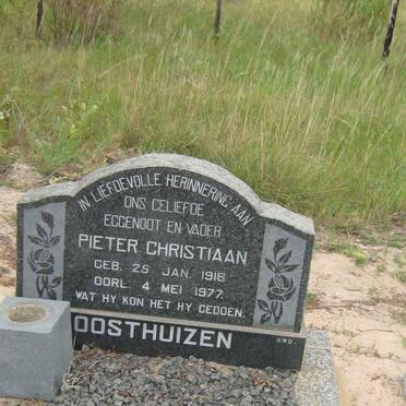 OOSTHUIZEN Pieter Christiaan 1918-1977