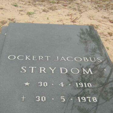 STRYDOM Ockert Jacobus 1910-1978