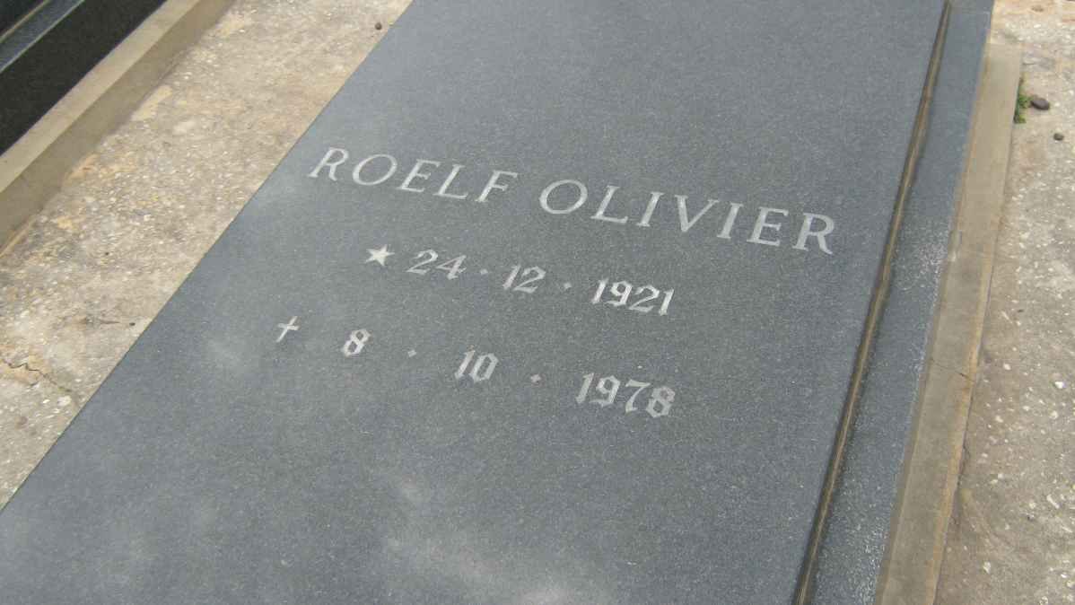 OLIVIER Roelf 1921-1978