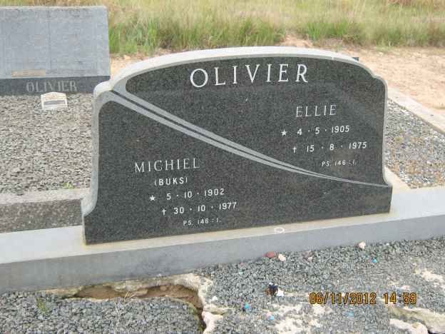 OLIVIER Michiel 1902-1977 & Ellie 1905-1975