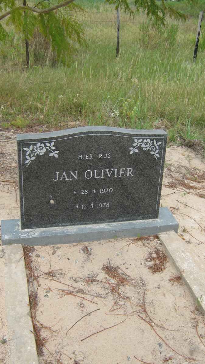 OLIVIER Jan 1920-1978