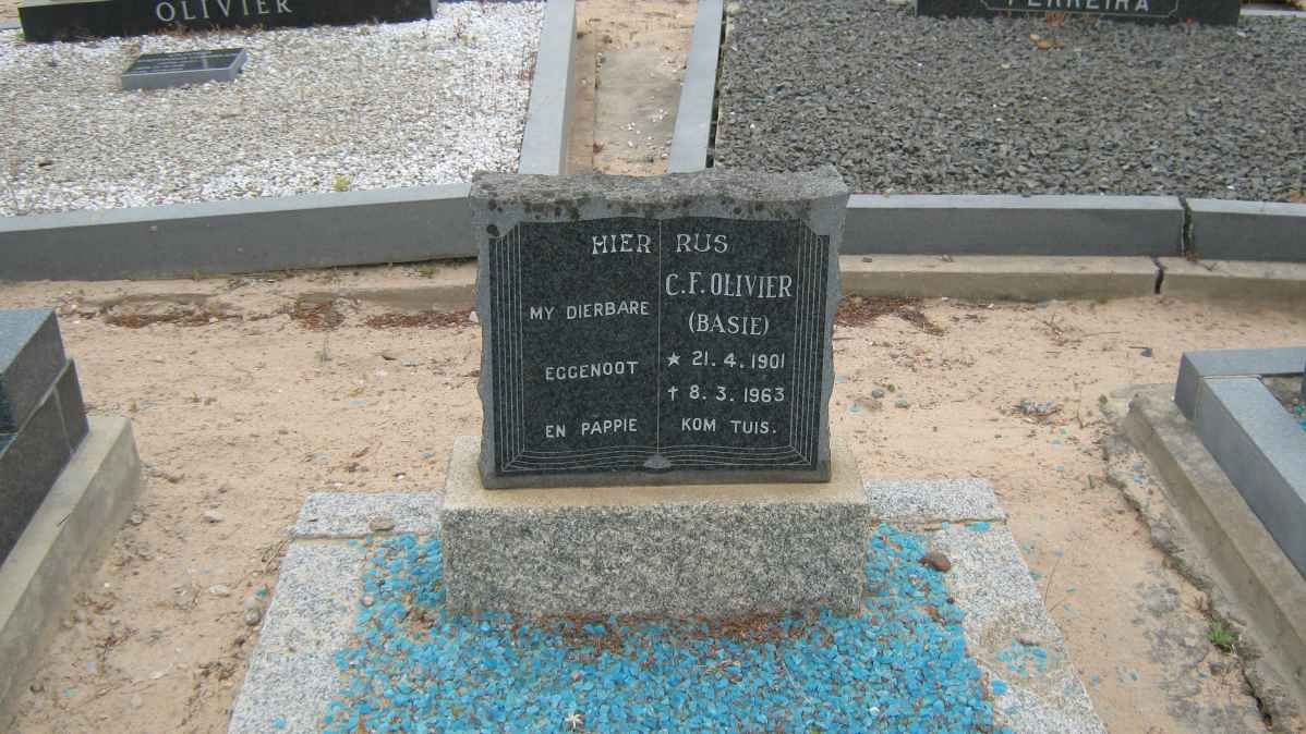 OLIVIER C.F. 1901-1963