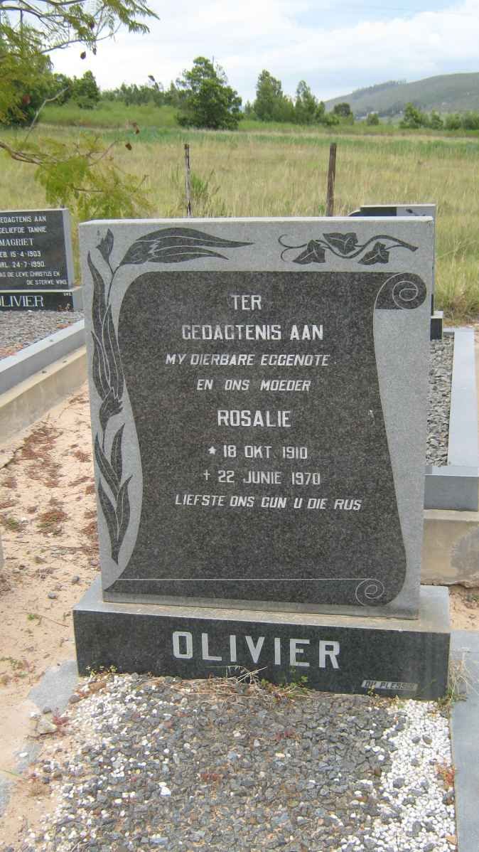 OLIVIER Rosalie 1910-1970