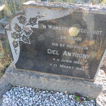 ANTHONY Giel 1888-1958