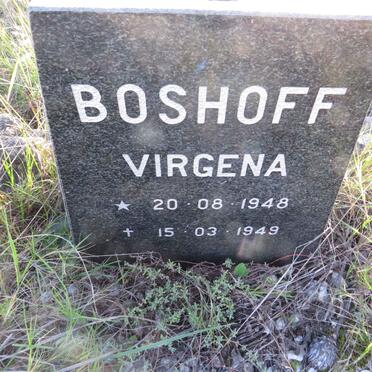 BOSHOFF Virgena 1948-1949