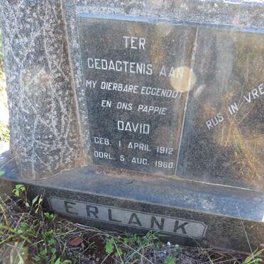 ERLANK David 1912-1960