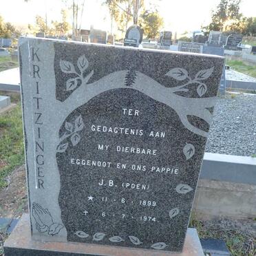 KRITZINGER J.B. 1899-1974