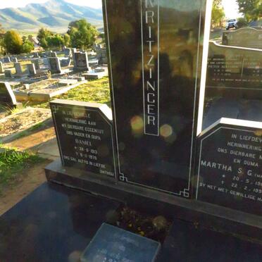 KRITZINGER Daniel 1913-1978 & Martha S.G. 1916-1997 :: KRITZINGER 1948- _1