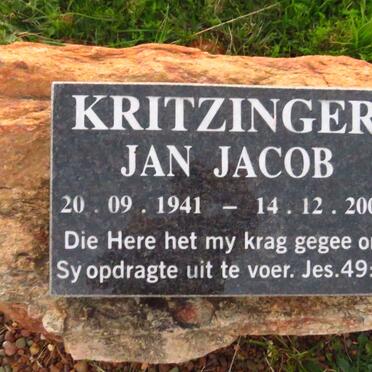 KRITZINGER Jan Jacob 1941-2005