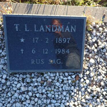 LANDMAN T.L. 1897-1984