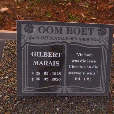 MARAIS Gilbert 1928-2020