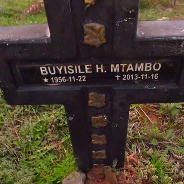 MTAMBO Buyisile H. 1956-2013