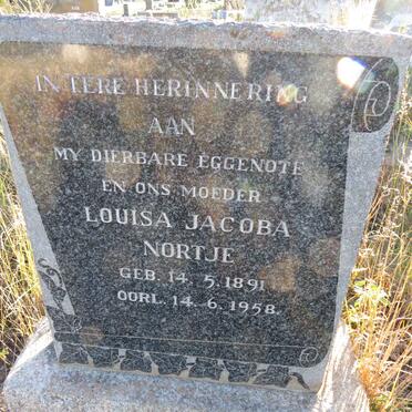 NORTJE Louisa Jacoba 1891-1958