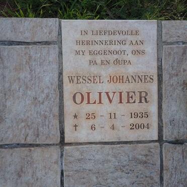 OLIVIER Wessel Johannes 1935-2004